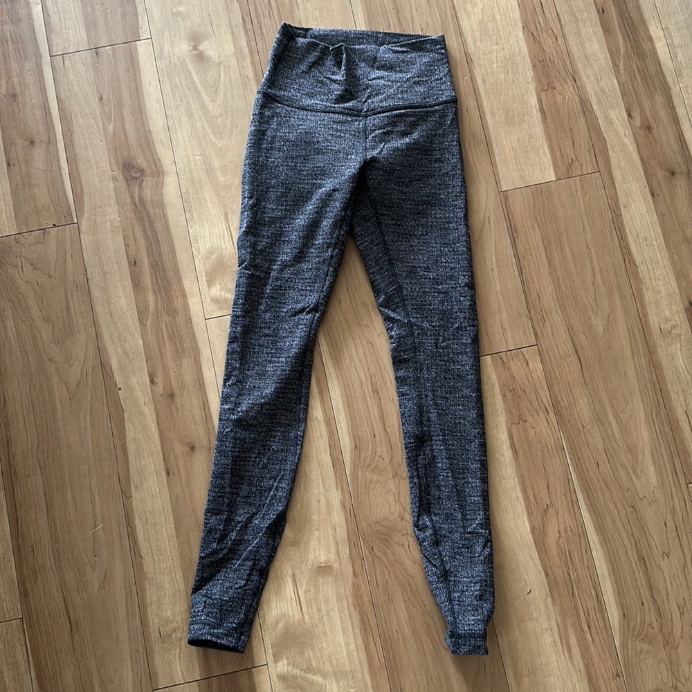 lululemon twill grey yoga pants - Picture 3 of 3